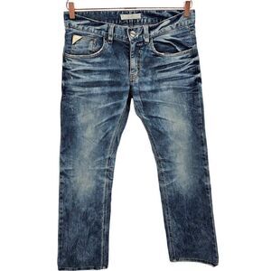 DPSR Mens M Straight Leg Distressed Jeans